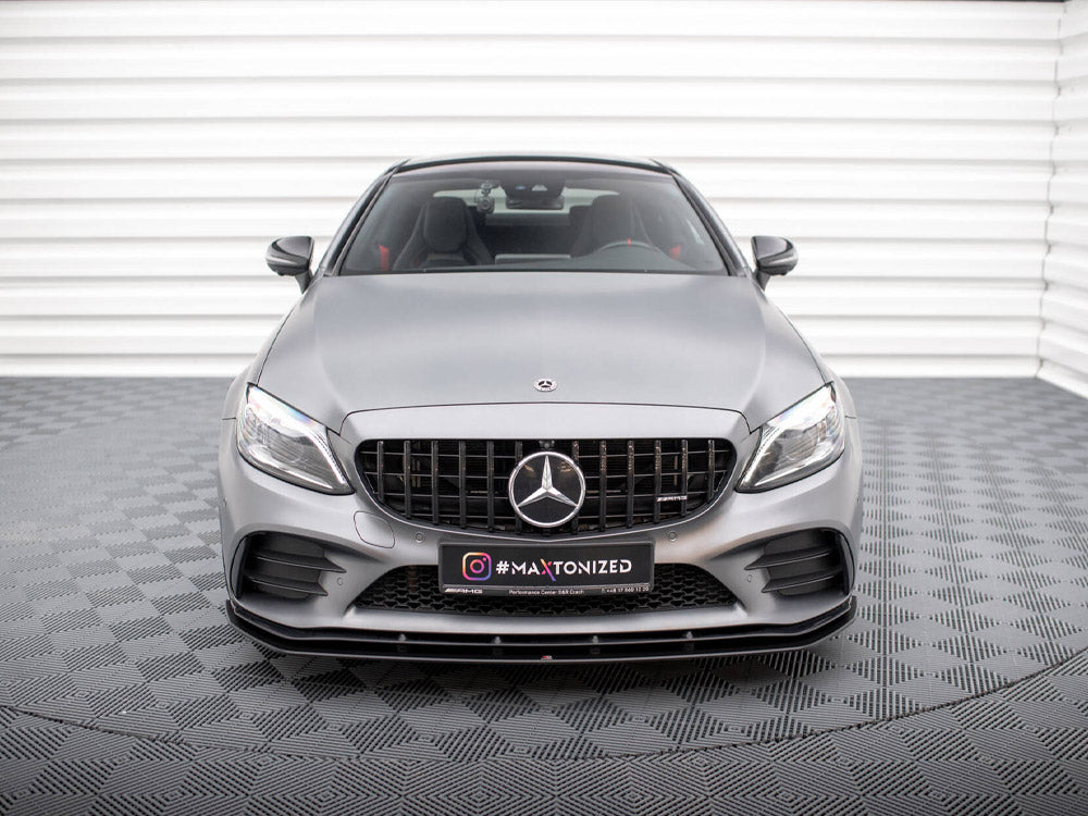 Street PRO Front Splitter Mercedes-AMG C43 Coupe C205 Facelift