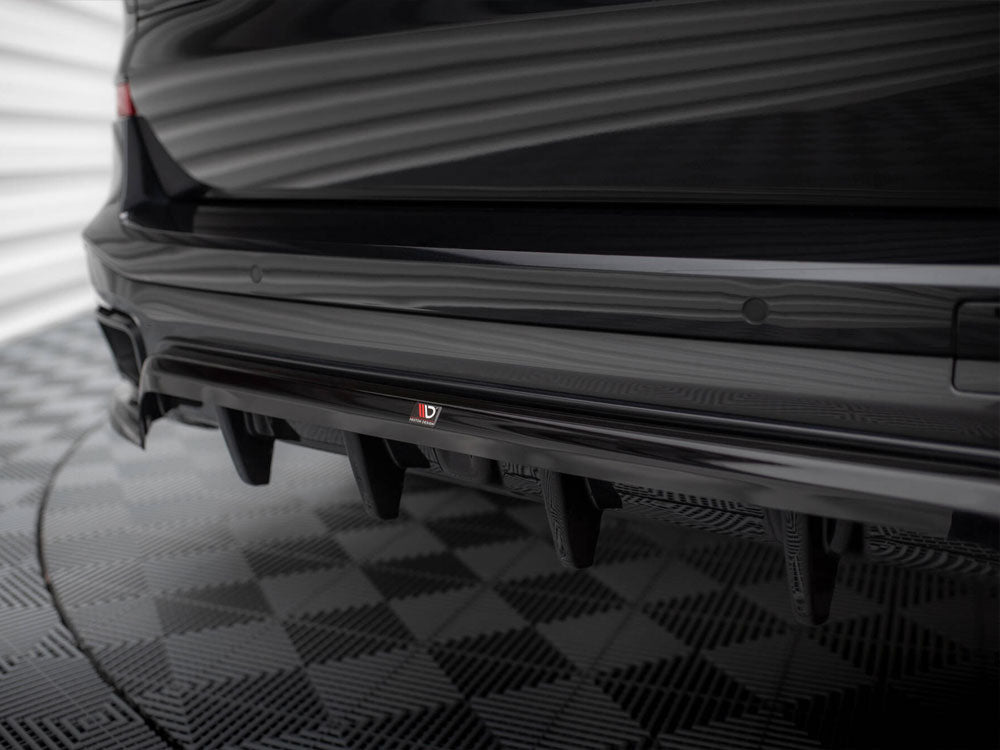 Central Rear Splitter (Vertical Bars) Bmw X5 M-Sport G05