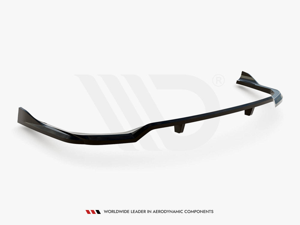 Central Rear Splitter (Vertical Bars) Bmw X7 M-Pack G07 Facelift