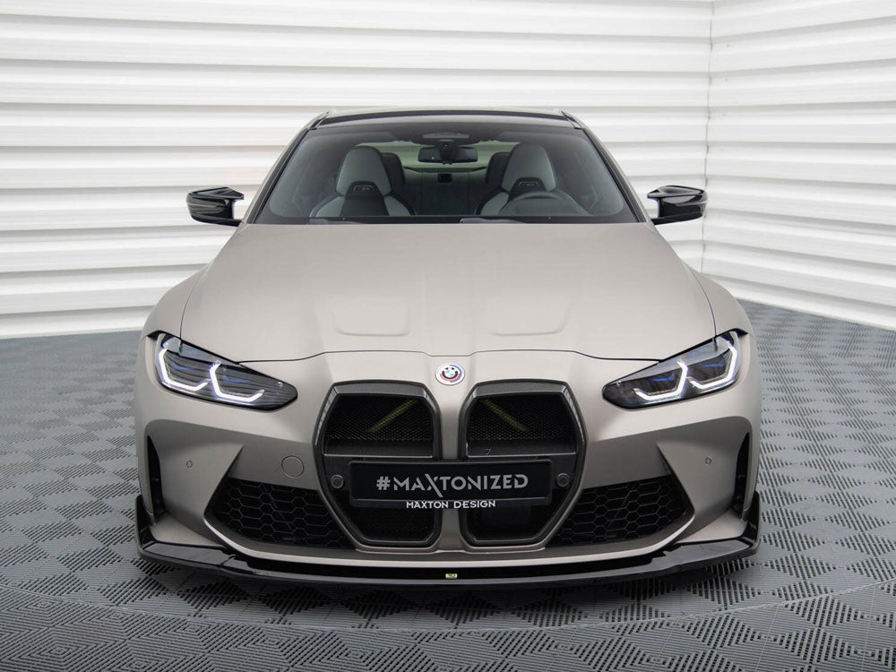 Front Splitter V.4 Csl Look Bmw M4 G82 / M3 G80