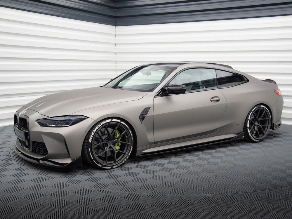 Side Skirts Diffusers V.3 Csl Look Bmw M4 G82