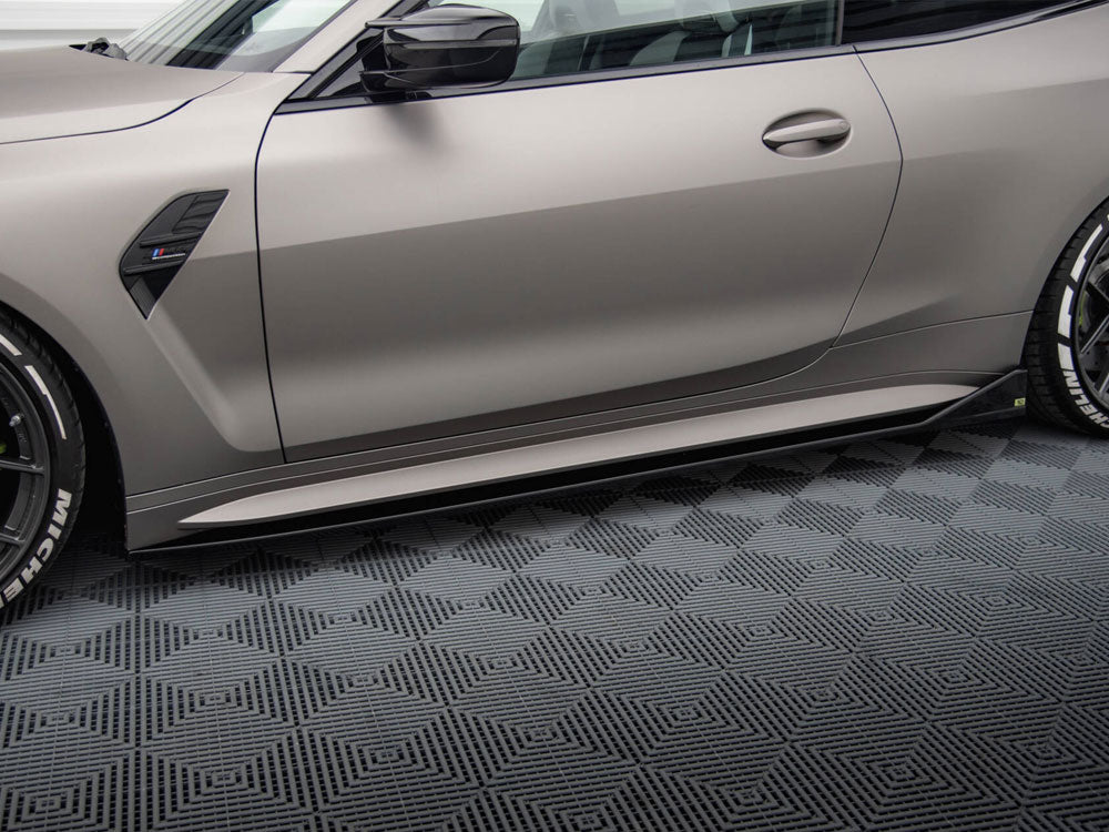 Side Skirts Diffusers V.3 Csl Look Bmw M4 G82