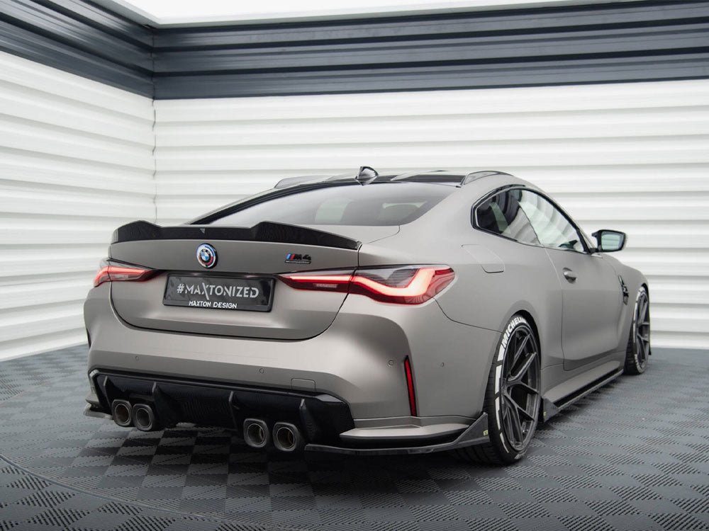 Rear Side Splitters V.3 Csl Look Bmw M4 G82