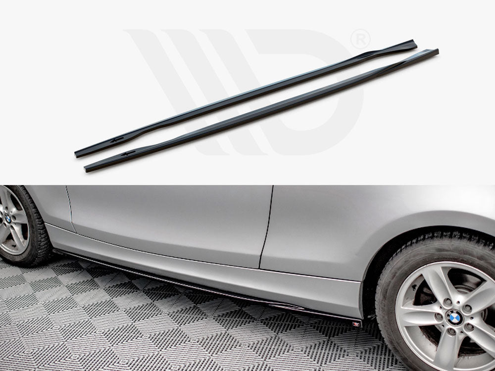 Side Skirts Diffusers V.2 Bmw 1 E81 Facelift
