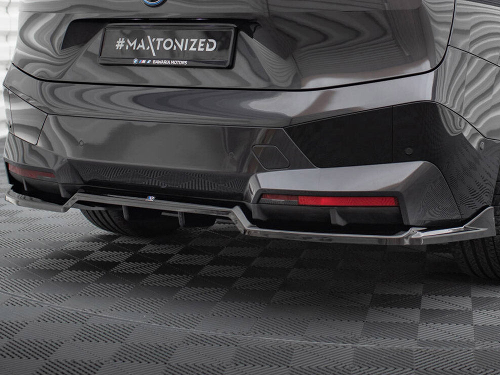 Central Rear Splitter (Vertical Bars) Bmw Ix M-Pack I20