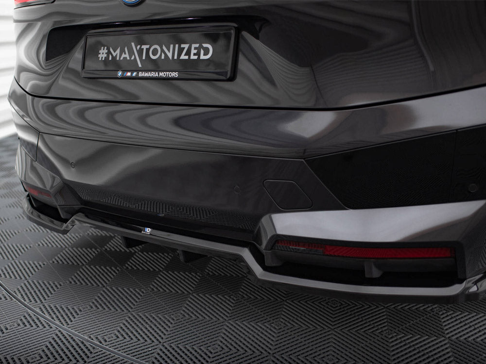 Central Rear Splitter (Vertical Bars) Bmw Ix M-Pack I20