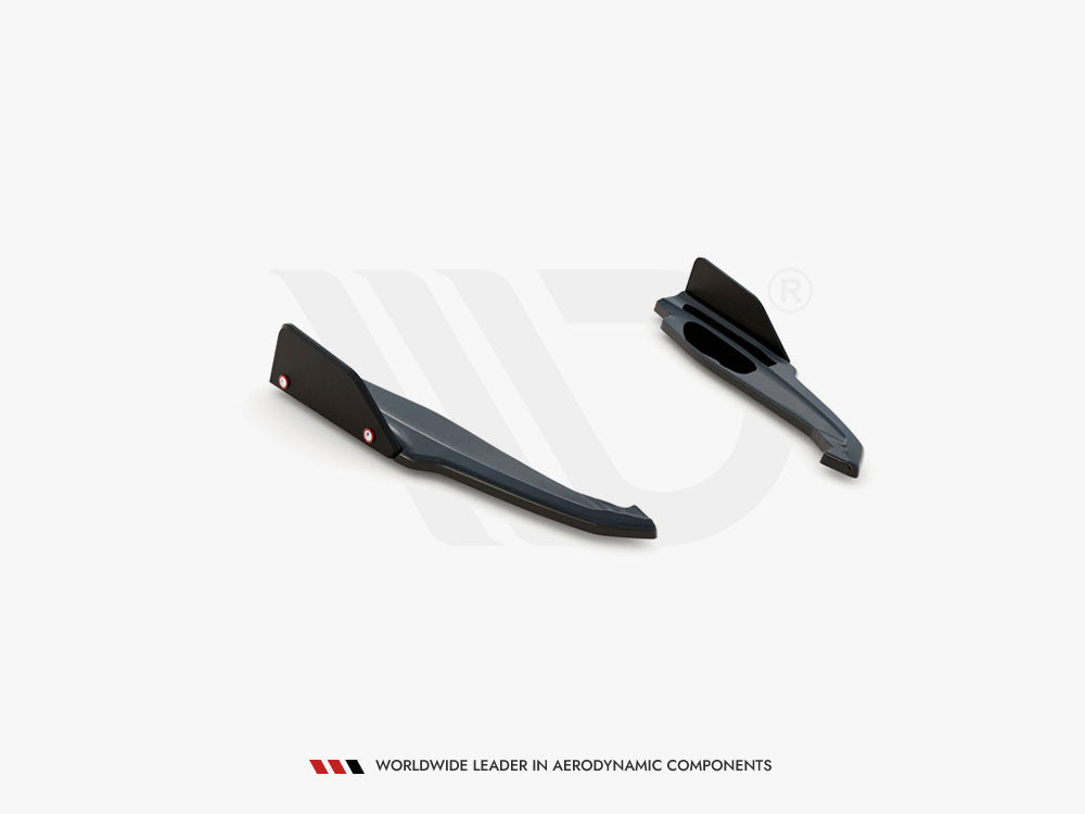 Rear Side Splitters V.1 + Flaps Bmw M8 Gran Coupe F93