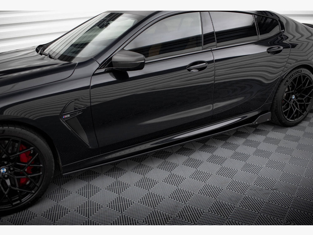 Side Skirts Diffusers V.1 + Flaps Bmw M8 Gran Coupe F93 / 8 Gran Coupe M-Pack G16
