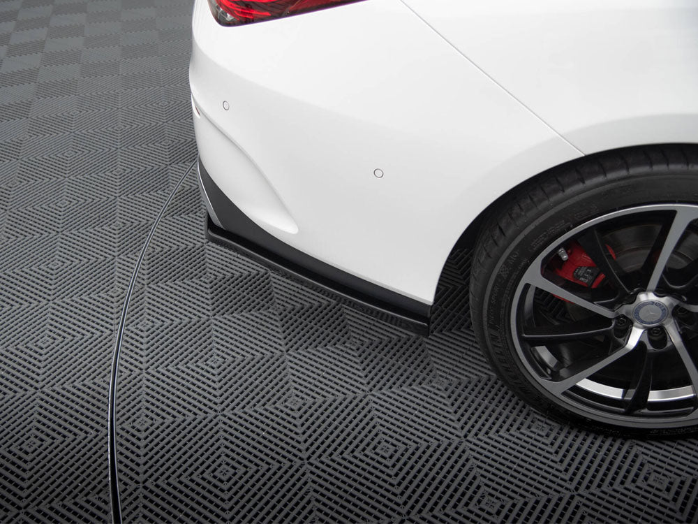 Rear Side Splitters Mercedes-Benz CLA AMG-Line X118 - Textured