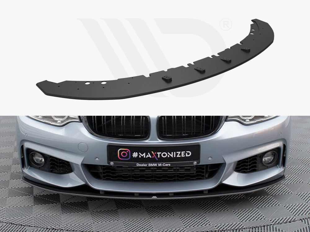 Street Pro Front Splitter Bmw 4 Coupe / Gran Coupe / Cabrio M-Pack F32 / F36 / F33