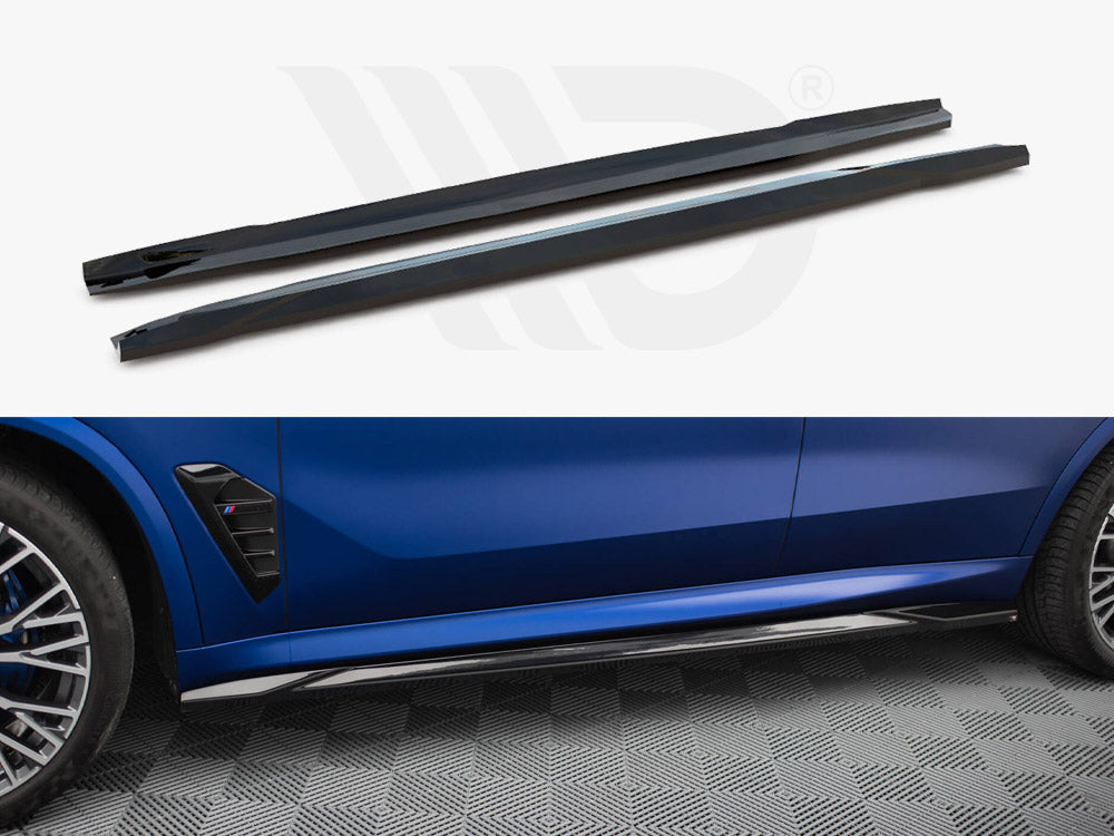 Side Skirts Diffusers V.1 Bmw X5 M-Pack G05 Facelift