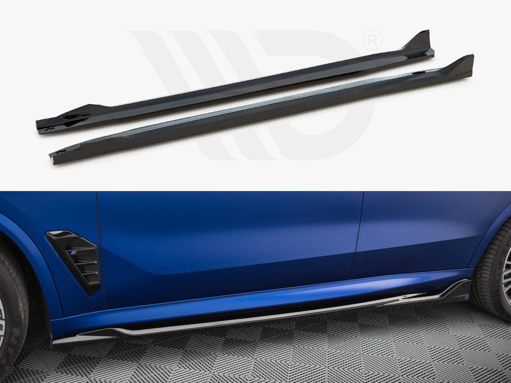 Side Skirts Diffusers V.2 Bmw X5 M-Pack G05 Facelift