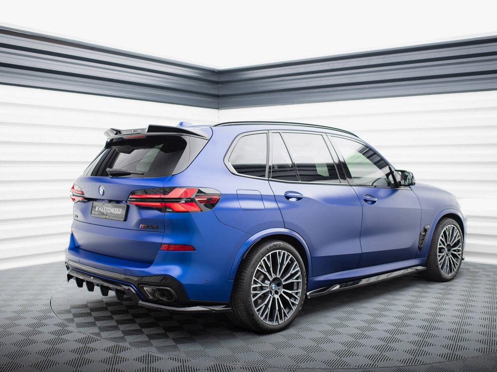 Central Rear Splitter (Vertical Bars) V.1 Bmw X5 M-Pack G05 Facelift