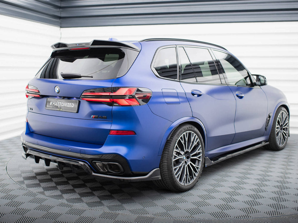 Central Rear Splitter (Vertical Bars) V.2 Bmw X5 M-Pack G05 Facelift