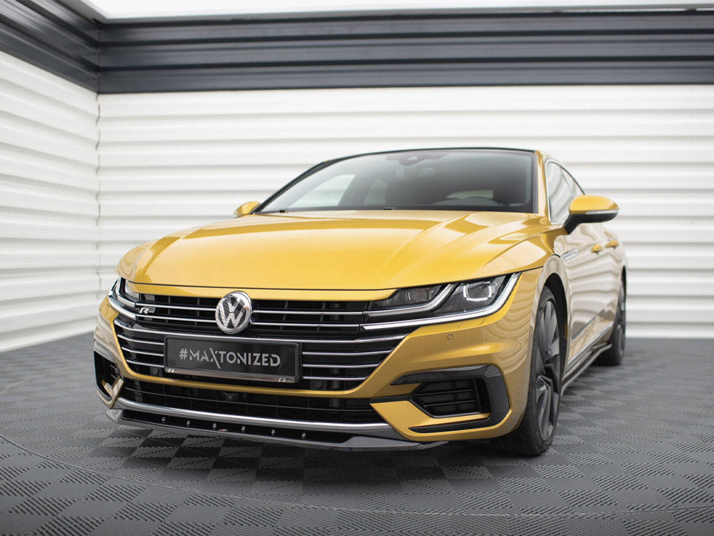 Front Splitter V.2 Vw Arteon R-Line - Textured