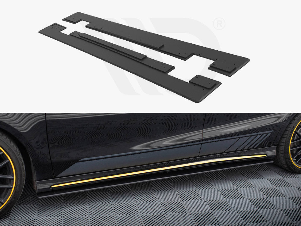 Street PRO Side Skirts Diffusers Mercedes-AMG CLA 45 C117 Facelift