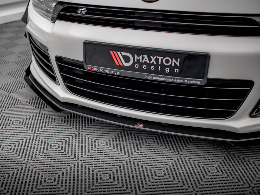 Street Pro Front Splitter + Flaps Volkswagen Scirocco R Mk3
