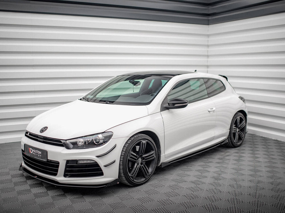 Street Pro Side Skirts Diffusers + Flaps Volkswagen Scirocco R Mk3