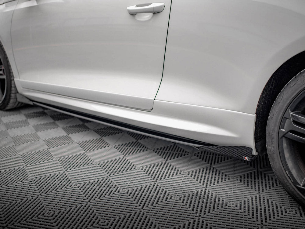 Street Pro Side Skirts Diffusers + Flaps Volkswagen Scirocco R Mk3