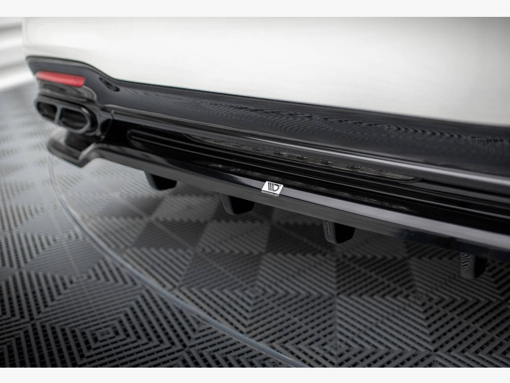 Rear Splitter (Vertical Bars) Mercedes-Benz S AMG-Line W222 Facelift