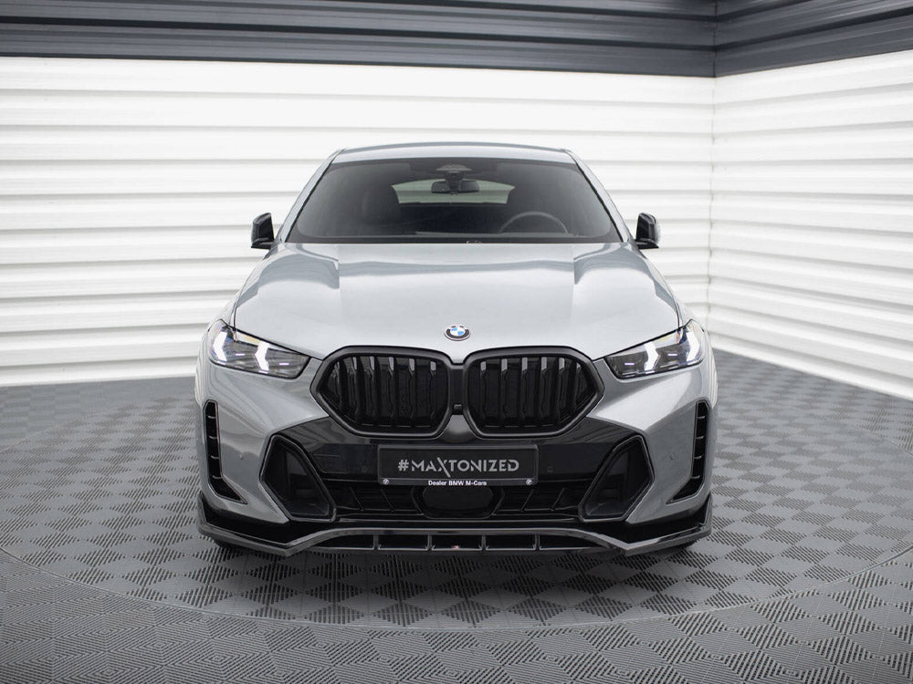 Front Splitter V.2 Bmw X6 M-Pack G06 Facelift