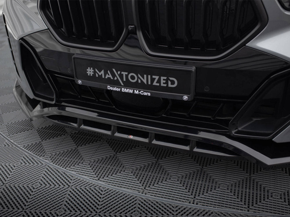 Front Splitter V.2 Bmw X6 M-Pack G06 Facelift