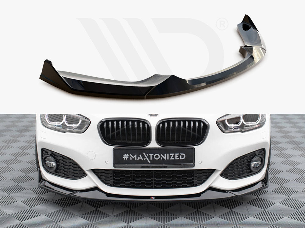 Front Splitter V.4 Csl Look Bmw 1 M-Pack / M140I F20 Facelift