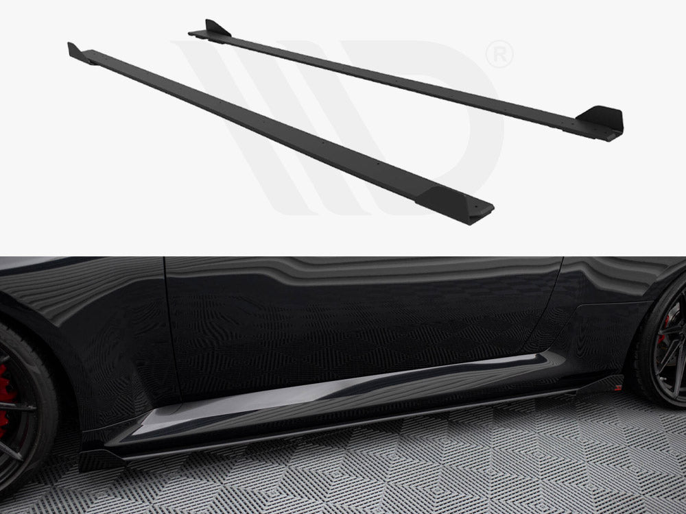 Street Pro Side Skirts Diffusers V.1 + Flaps Bmw M2 G87