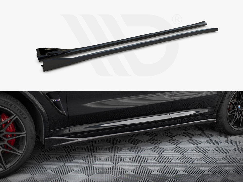 Side Skirts Diffusers Bmw X3 M F97 / F97 Facelift