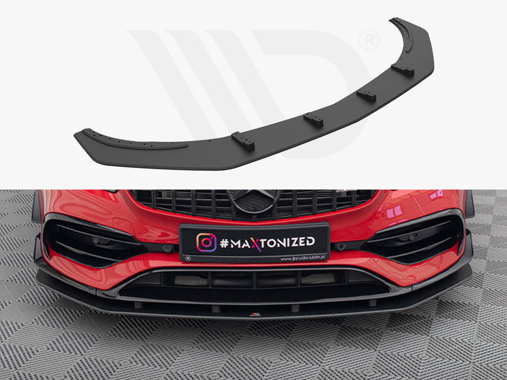 Street PRO Front Splitter Mercedes-Benz A 45 AMG Aero W176 Facelift