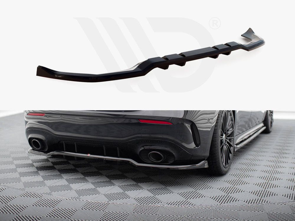 Rear Splitter (Vertical Bars) Mercedes-AMG A35 Hatchback W177