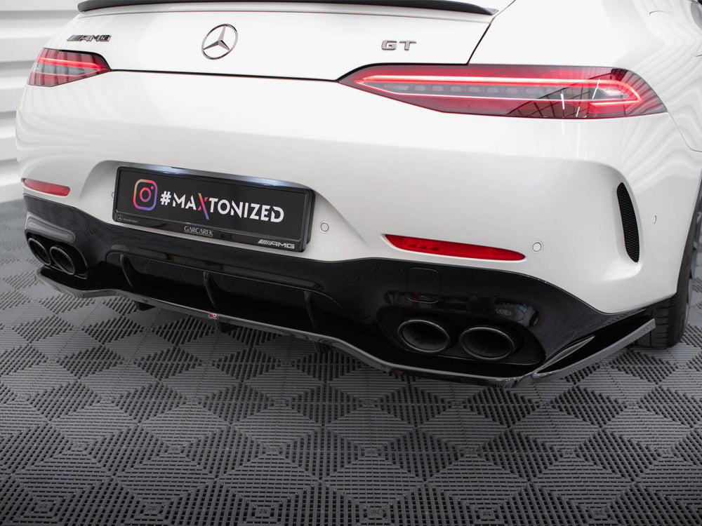 Rear Splitter (Vertical Bars) Mercedes-AMG GT 43 4 Door Coupe V8 Styling Package