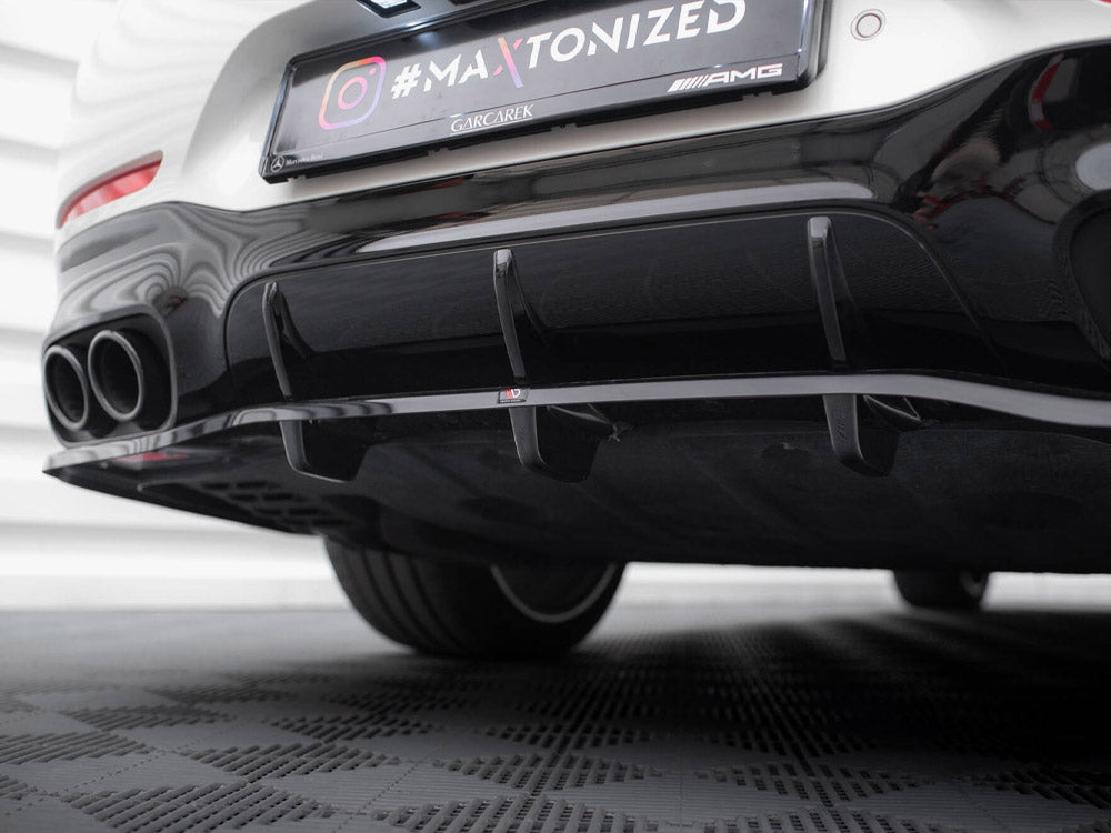 Rear Splitter (Vertical Bars) Mercedes-AMG GT 43 4 Door Coupe V8 Styling Package