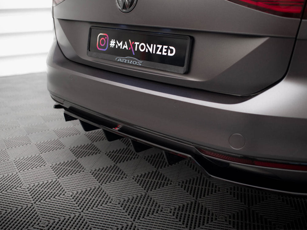 Rear Splitter (Vertical Bars) Volkswagen Passat R-Line B8