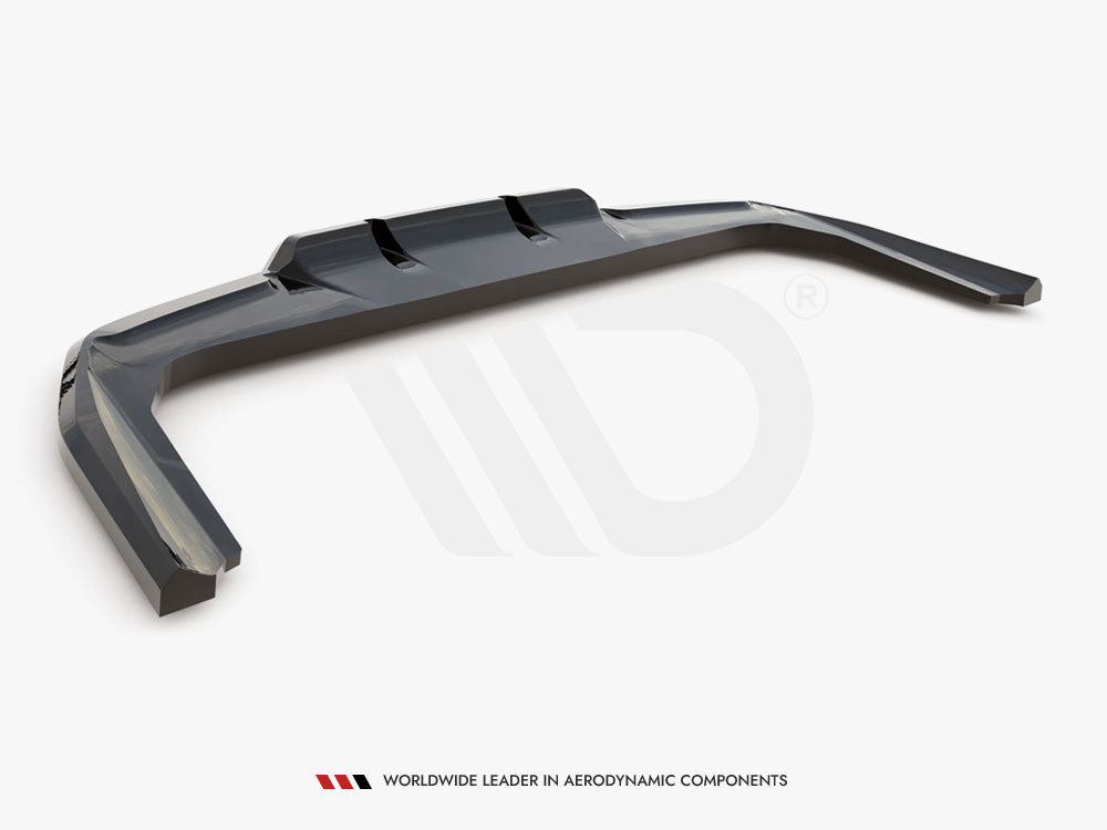 Central Rear Splitter (Vertical Bars) Bmw X1 M-Pack U11