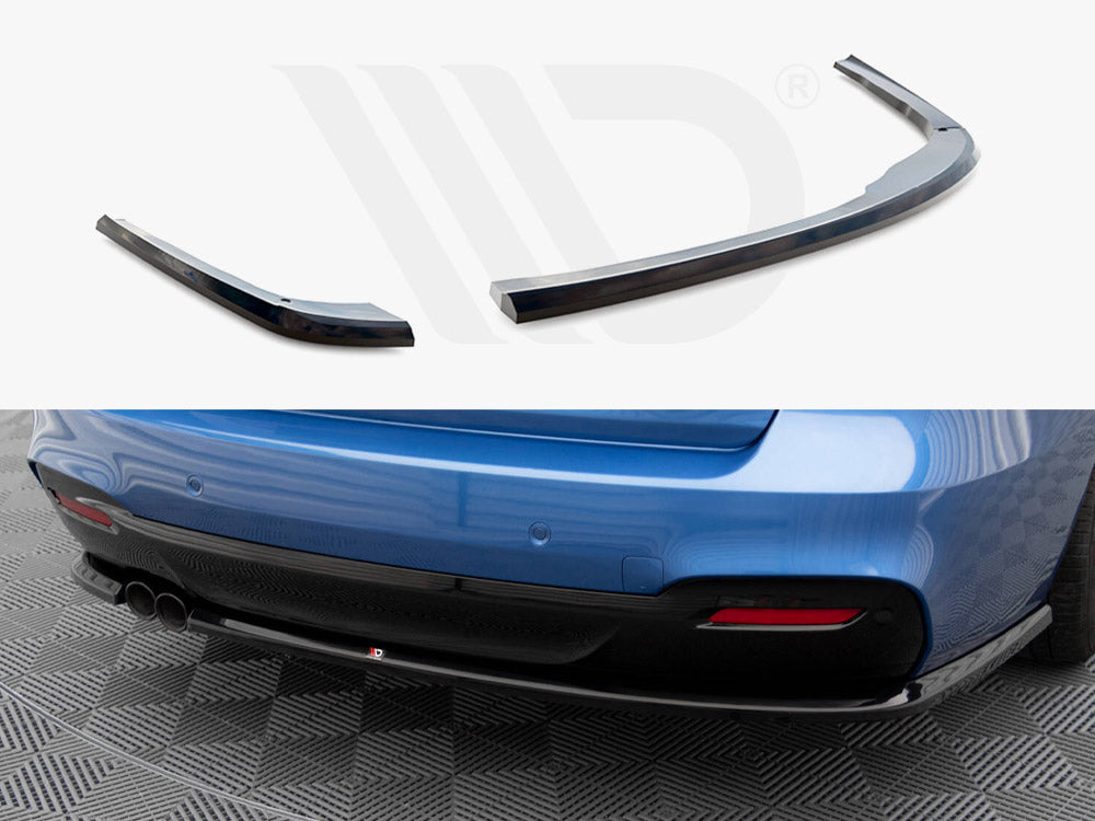 Rear Side Splitters Bmw 3 Gt M-Pack F34