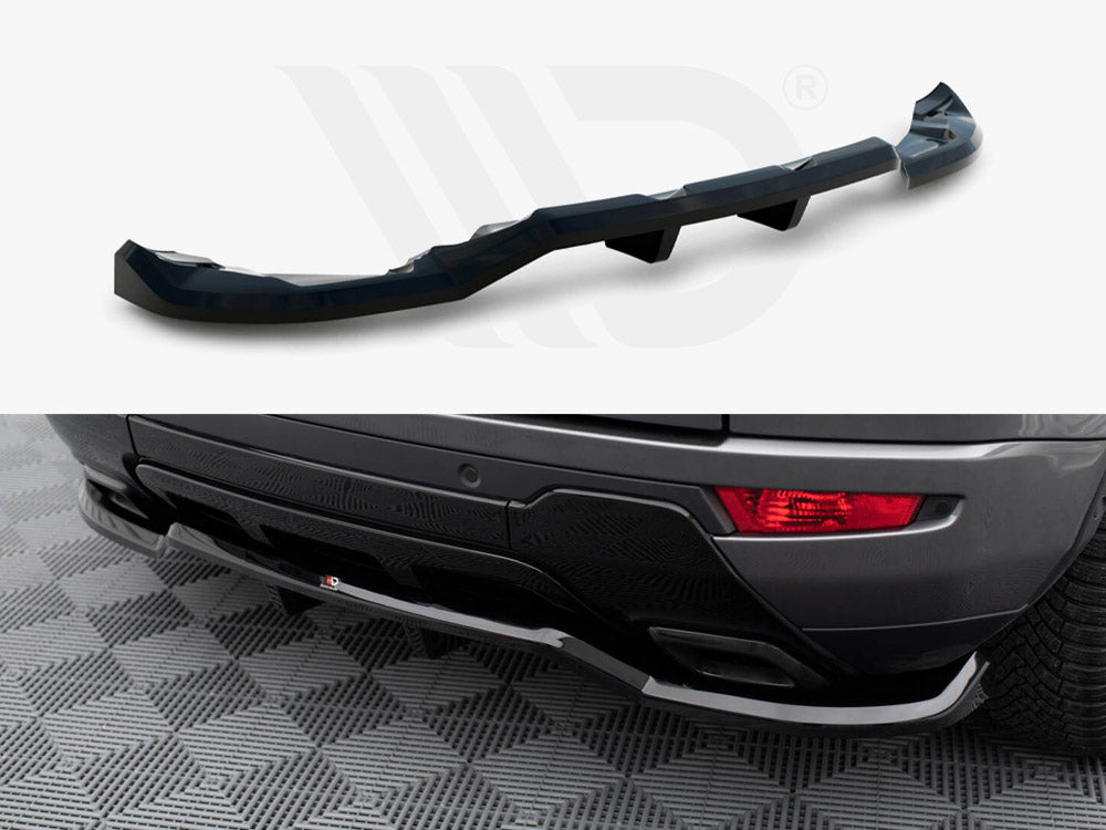 Rear Splitter (Vertical Bars) Land Rover Range Rover Evoque HSE Dynamic Mk1 Facelift