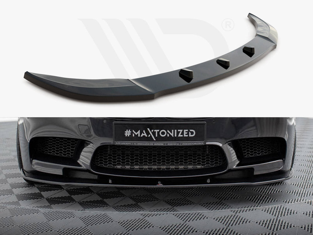 Front Splitter V.1 Bmw M5 F10 / F11 - Textured