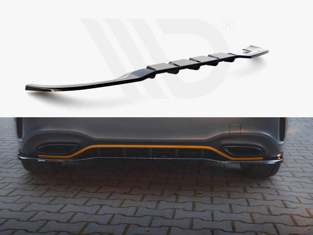 Rear Splitter (Vertical Bars) Mercedes-Benz A Hatchback AMG Line W177