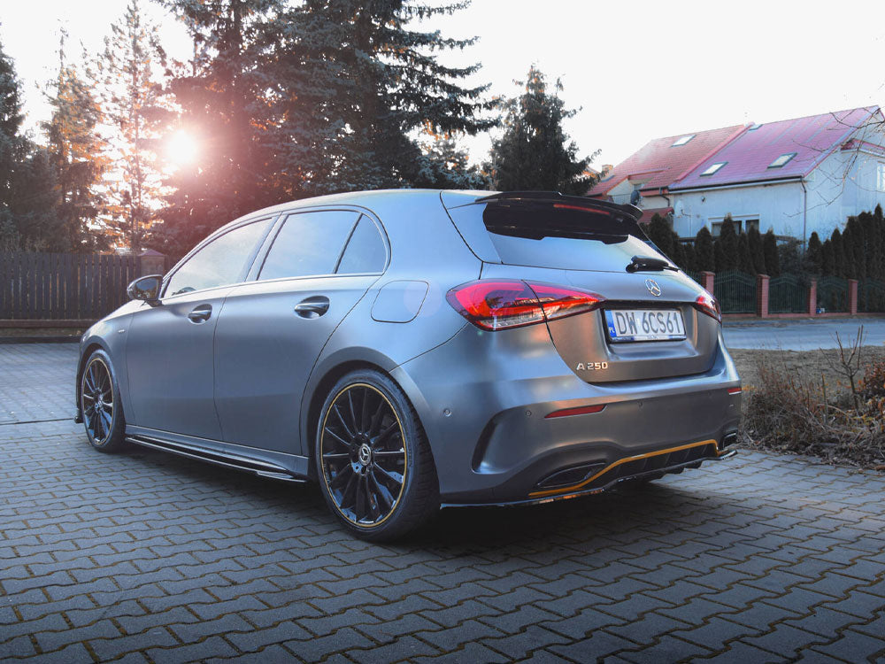 Rear Splitter (Vertical Bars) Mercedes-Benz A Hatchback AMG Line W177