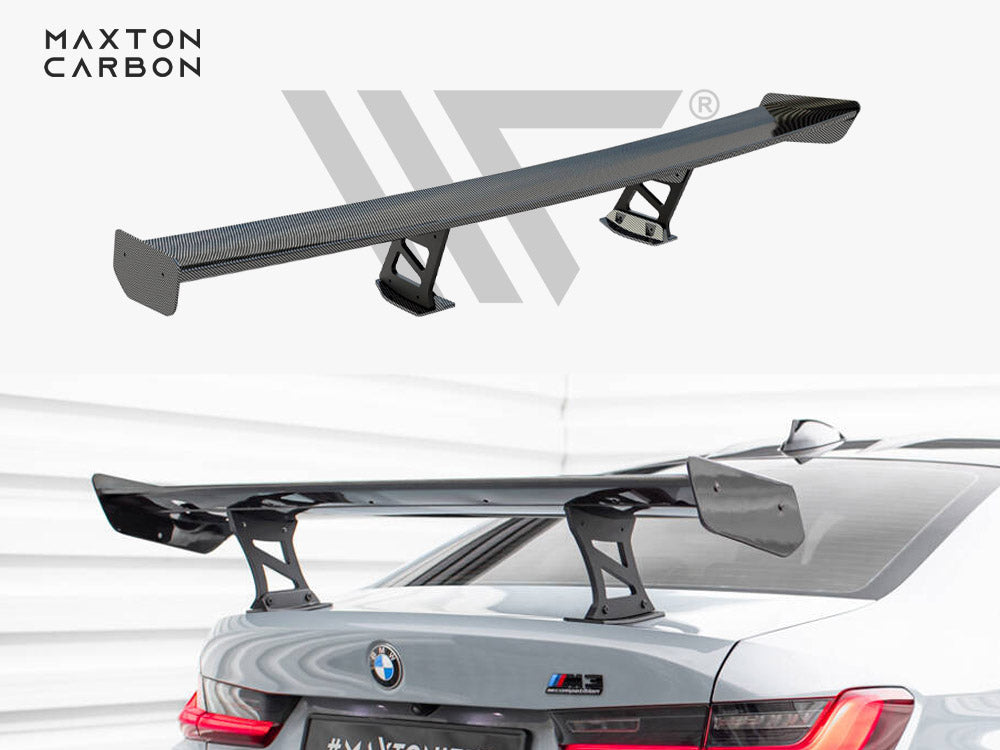 Carbon Spoiler With Internal Brackets Uprights Bmw M3 G80 / M340I G20 / 3 M-Pack G20 / 3 Standard G20