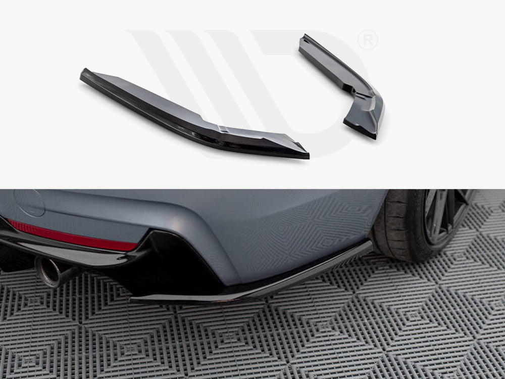 Rear Side Splitters V.4 Bmw 4 Coupe / Gran Coupe M-Sport F32 / F36