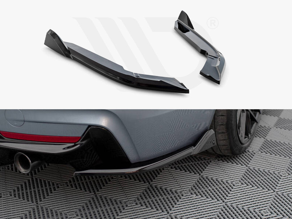 Rear Side Splitters V.5 Bmw 4 Coupe / Gran Coupe M-Sport F32 / F36