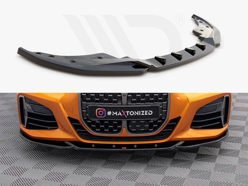 Front Splitter V.4 Bmw 4 M-Pack / M440I G22 / G23
