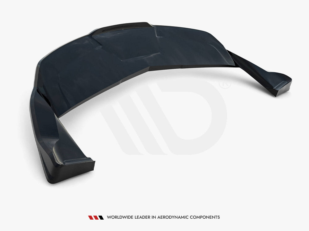 Rear Splitter (Vertical Bars) V.1 Tesla Model S Plaid Mk1 Facelift