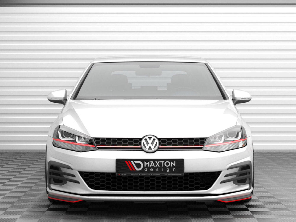 Front Side Splitters Volkswagen Golf Gti Mk7 Facelift