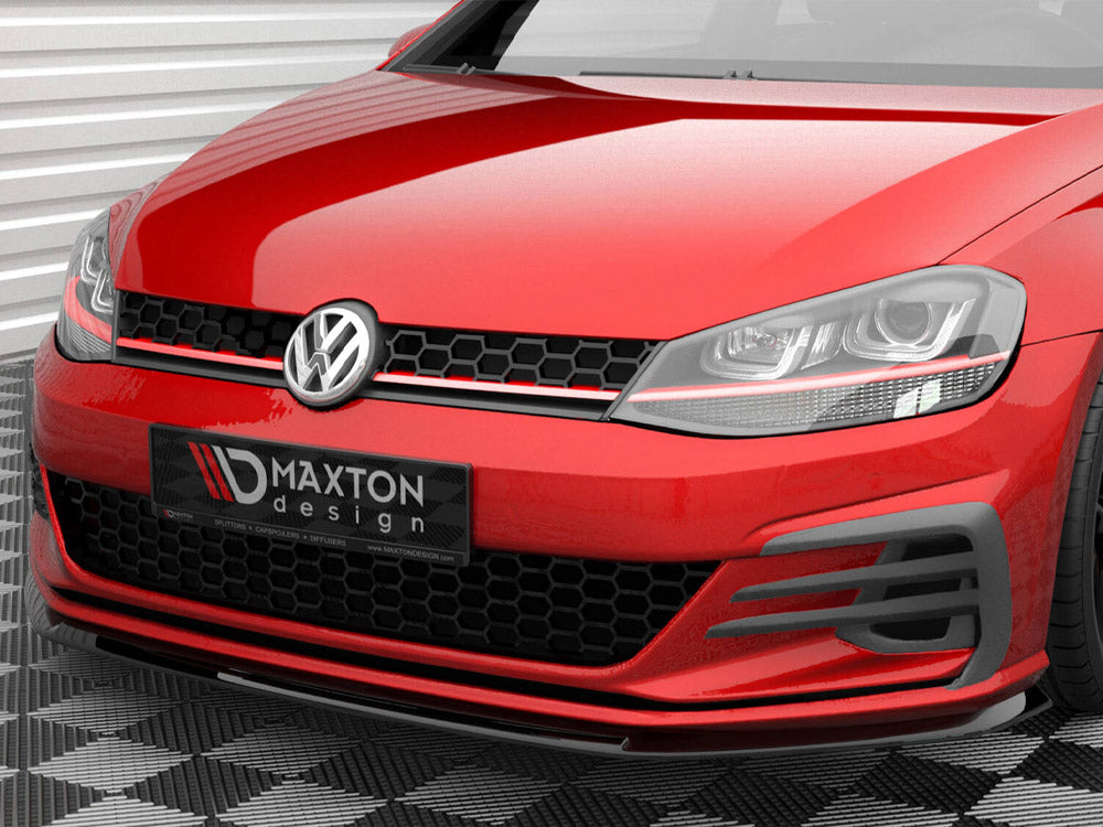 Front Splitter V.3 Volkswagen Golf Gti Mk7 Facelift
