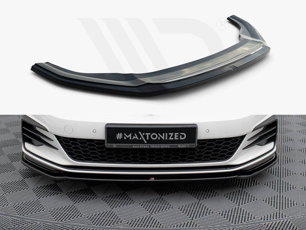Front Splitter V.2 Vw Golf Gti Mk7 Facelift