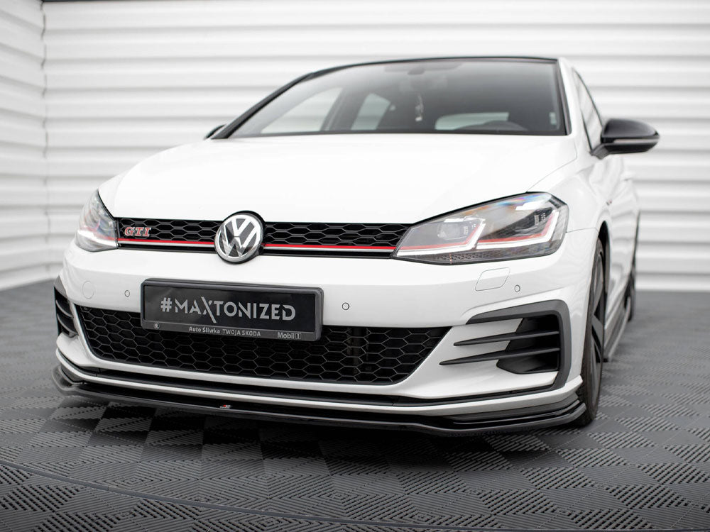 Front Splitter V.2 Vw Golf Gti Mk7 Facelift