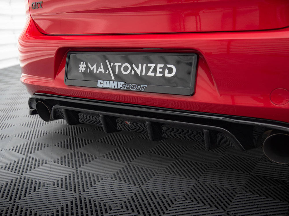 Rear Valance Vw Golf Mk7 Gti Clubsport - Textured